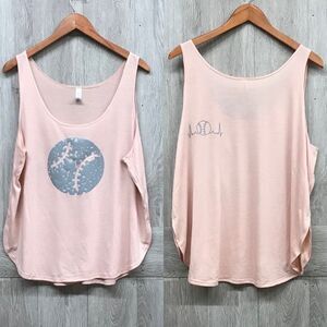 Distressed Baseball/Softball Loose Fit Tank BB285
